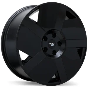 Fast Wheels – EV06 – Black – 18″x7.5″ 50mm – All weather Wheels – FE06-1875-65BT+50C671